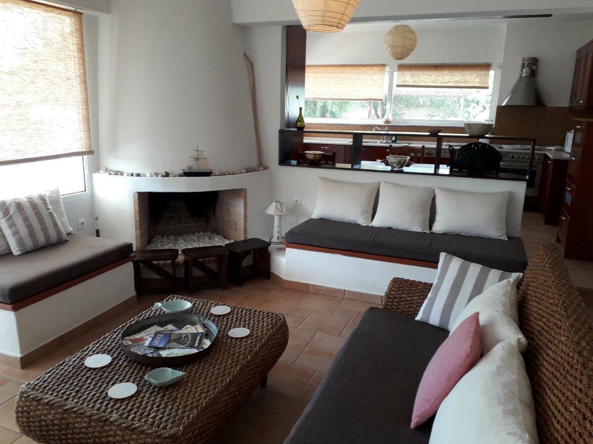Marathon Beachside Villa 100M From The Beach Schinias Zewnętrze zdjęcie