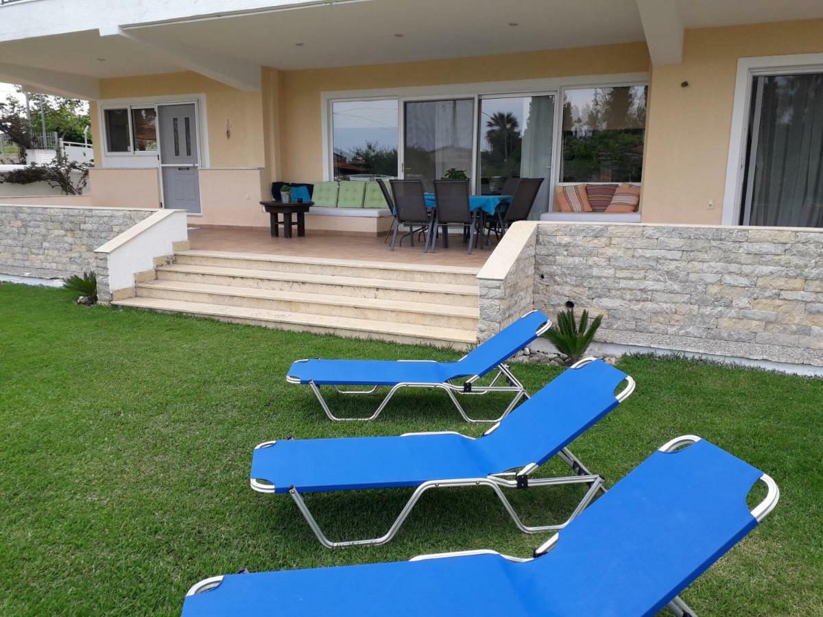 Marathon Beachside Villa 100M From The Beach Schinias Zewnętrze zdjęcie
